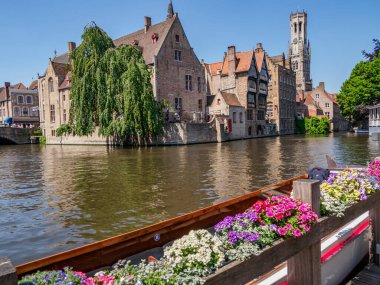 Belçika 'nın eski Bruges kenti.