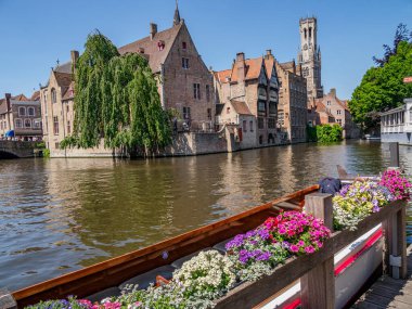 Belçika 'nın eski Bruges kenti.