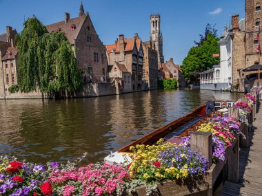 Belçika 'nın eski Bruges kenti.