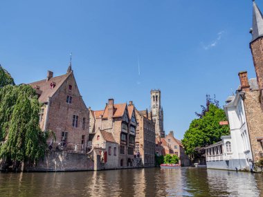 Belçika 'nın eski Bruges kenti.