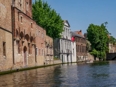 Belçika 'nın eski Bruges kenti.