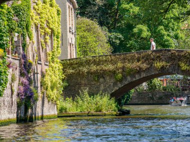 Belçika 'nın eski Bruges kenti.