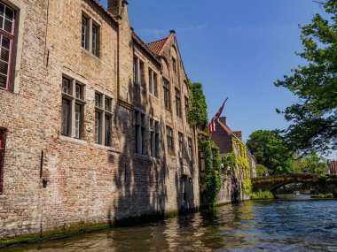Belçika 'nın eski Bruges kenti.