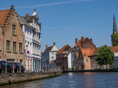 Belçika 'nın eski Bruges kenti.