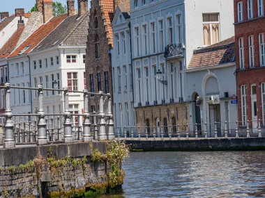 Belçika 'nın eski Bruges kenti.