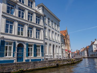 Belçika 'nın eski Bruges kenti.