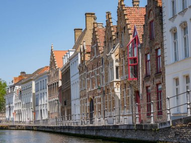 Belçika 'nın eski Bruges kenti.