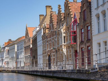 Belçika 'nın eski Bruges kenti.