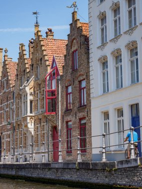 Belçika 'nın eski Bruges kenti.