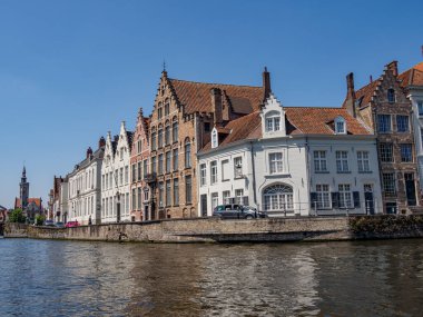 Belçika 'nın eski Bruges kenti.