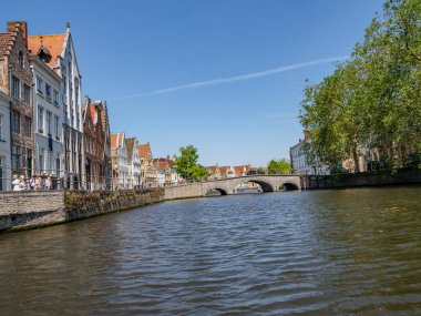 Belçika 'nın eski Bruges kenti.