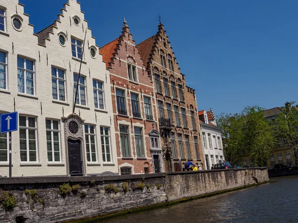 Belçika 'nın eski Bruges kenti.