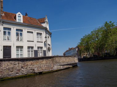 Belçika 'nın eski Bruges kenti.