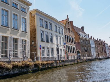 Belçika 'nın eski Bruges kenti.