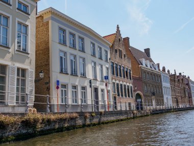 Belçika 'nın eski Bruges kenti.