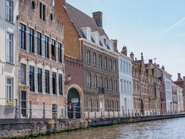Belçika 'nın eski Bruges kenti.