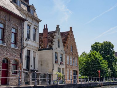 Belçika 'nın eski Bruges kenti.