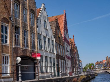 Belçika 'nın eski Bruges kenti.
