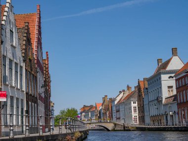 Belçika 'nın eski Bruges kenti.