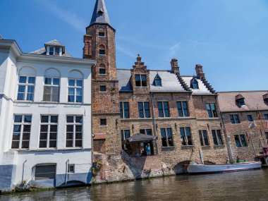 Belçika 'nın eski Bruges kenti.