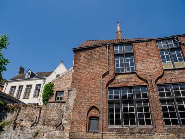 Belçika 'nın eski Bruges kenti.