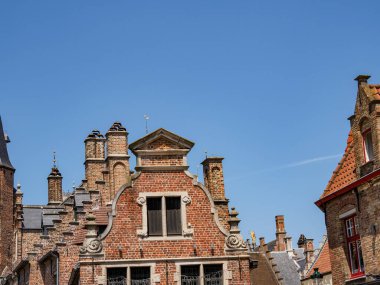 Belçika 'nın eski Bruges kenti.