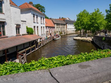 Belçika 'nın eski Bruges kenti.
