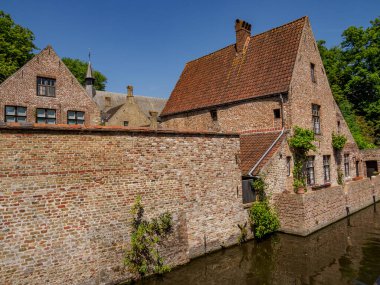 Belçika 'nın eski Bruges kenti.