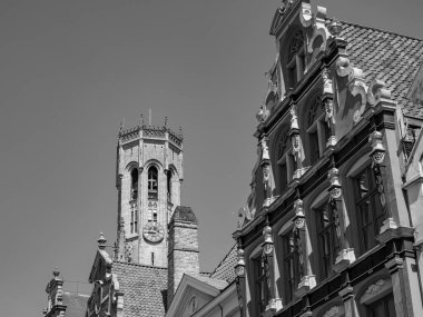 Belçika 'nın eski Bruges kenti.