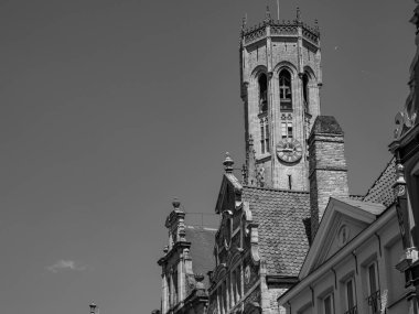 Belçika 'nın eski Bruges kenti.