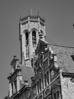 Belçika 'nın eski Bruges kenti.