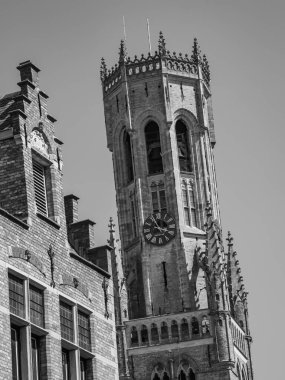 Belçika 'nın eski Bruges kenti.