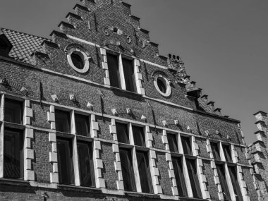 Belçika 'nın eski Bruges kenti.