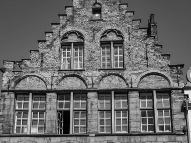 Belçika 'nın eski Bruges kenti.
