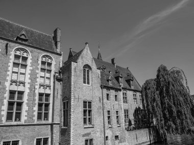 Belçika 'nın eski Bruges kenti.