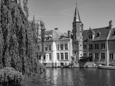 Belçika 'nın eski Bruges kenti.