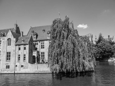 Belçika 'nın eski Bruges kenti.