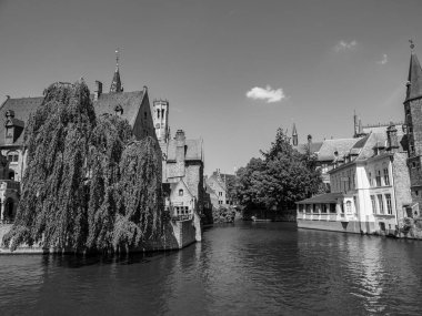 Belçika 'nın eski Bruges kenti.