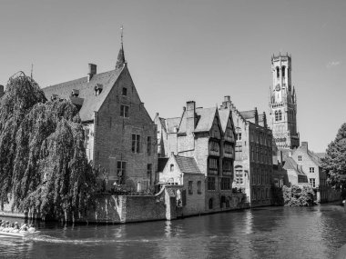 Belçika 'nın eski Bruges kenti.