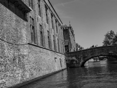 Belçika 'nın eski Bruges kenti.