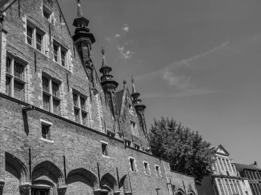 Belçika 'nın eski Bruges kenti.