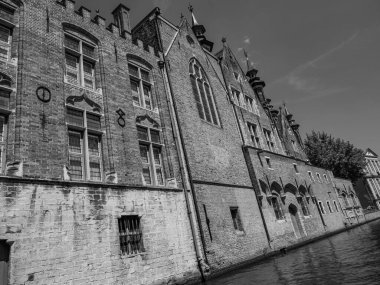 Belçika 'nın eski Bruges kenti.