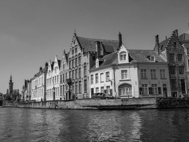 Belçika 'nın eski Bruges kenti.