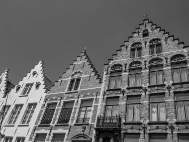 Belçika 'nın eski Bruges kenti.
