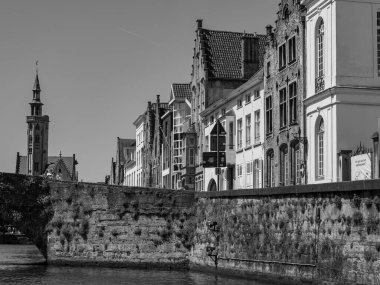 Belçika 'nın eski Bruges kenti.