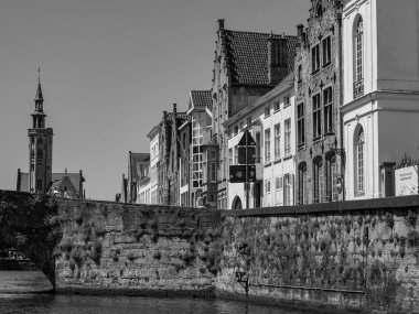 Belçika 'nın eski Bruges kenti.