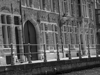 Belçika 'nın eski Bruges kenti.