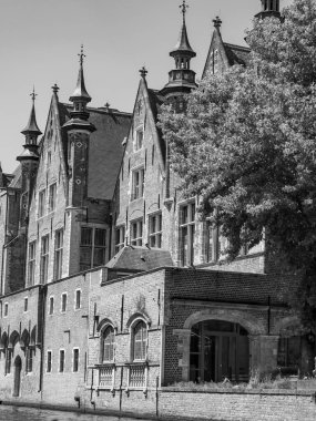 Belçika 'nın eski Bruges kenti.