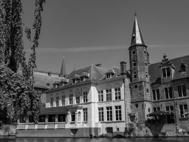 Belçika 'nın eski Bruges kenti.