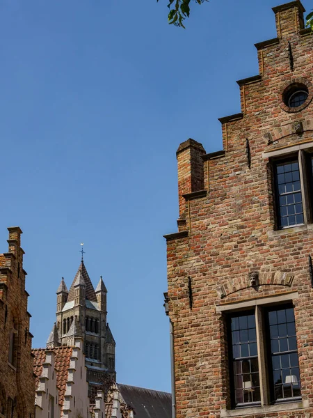 stock image The old city of Bruges in Belgium